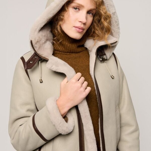 Jane Special Edition Sheepskin B-3 Bomber Jacket