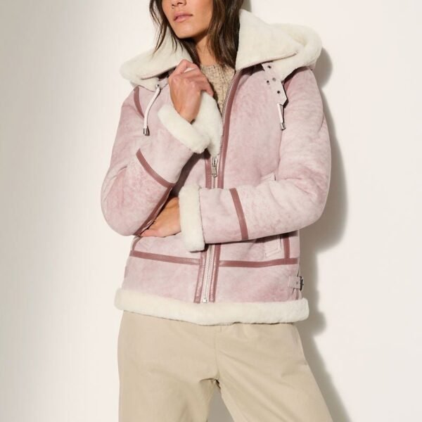 Jane Special Edition Sheepskin B-3 Bomber Jacket