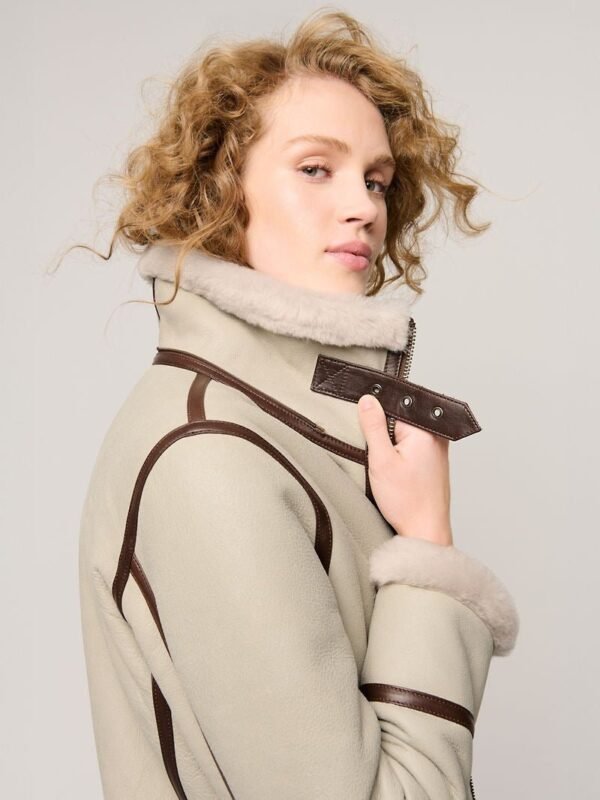 Jane Special Edition Sheepskin B-3 Bomber Jacket