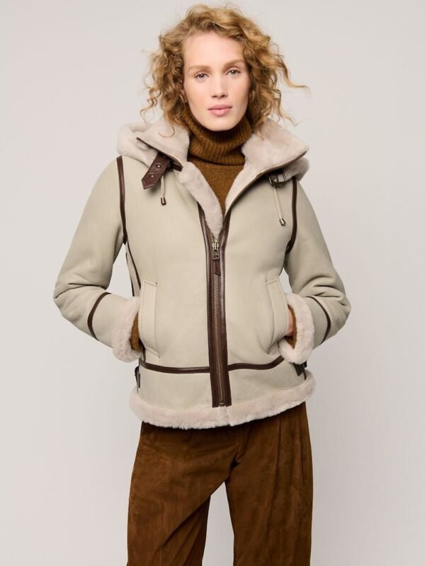Jane Special Edition Sheepskin B-3 Bomber Jacket