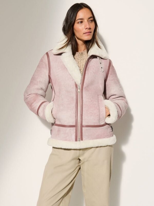 Jane Special Edition Sheepskin B-3 Bomber Jacket