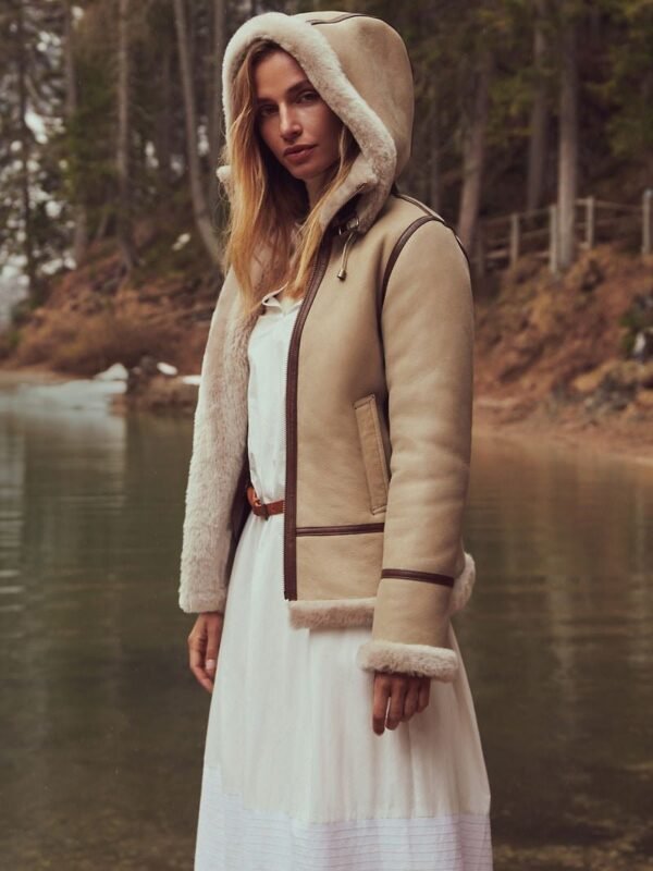 Jane Special Edition Sheepskin B-3 Bomber Jacket