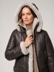 Jane Sheepskin B-3 Bomber Jacket
