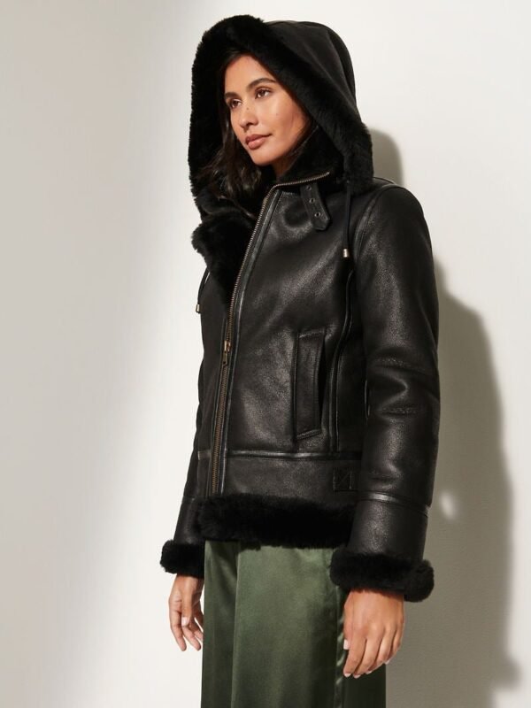 Jane Sheepskin B-3 Bomber Jacket