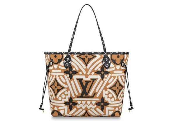 Louis Vuitton CRAFTY NEVERFULL MM Caramel