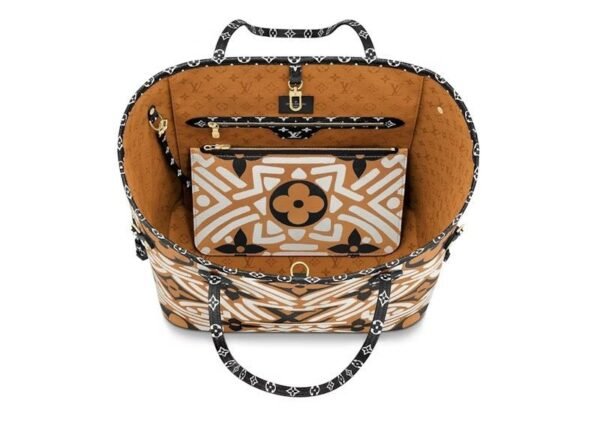 Louis Vuitton CRAFTY NEVERFULL MM Caramel