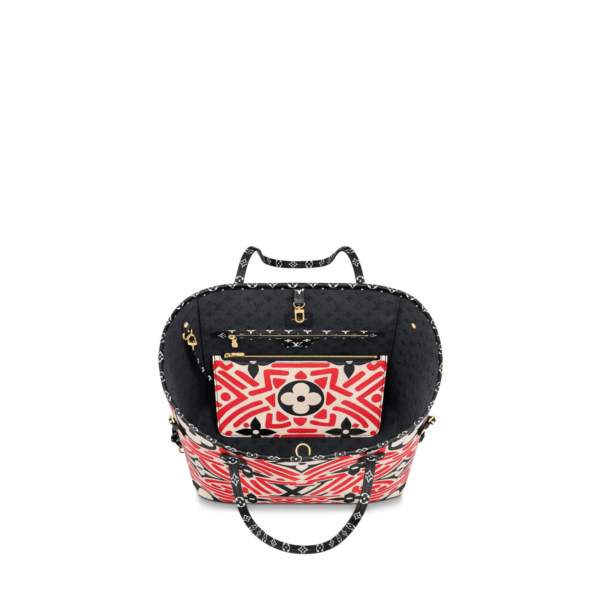 Louis Vuitton CRAFTY NEVERFULL MM Red