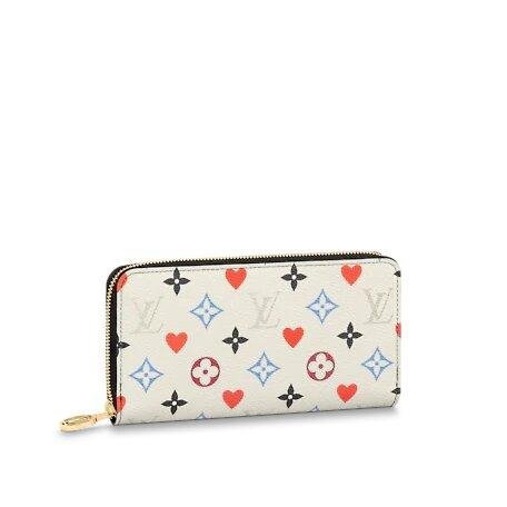 Louis Vuitton Game On Zippy Wallet White