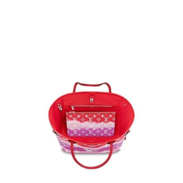 Louis Vuitton ESCALE NEVERFULL MM Red