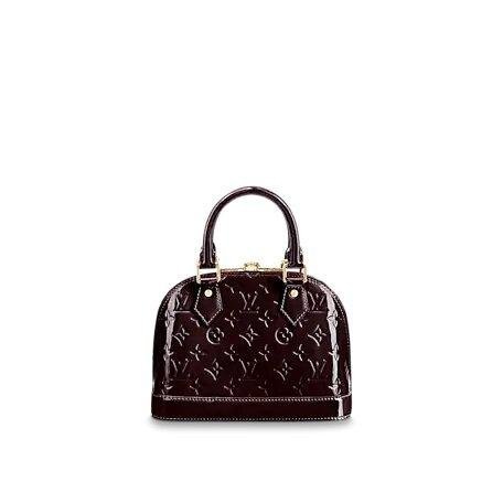 Louis Vuitton ALMA BB Amarante Red