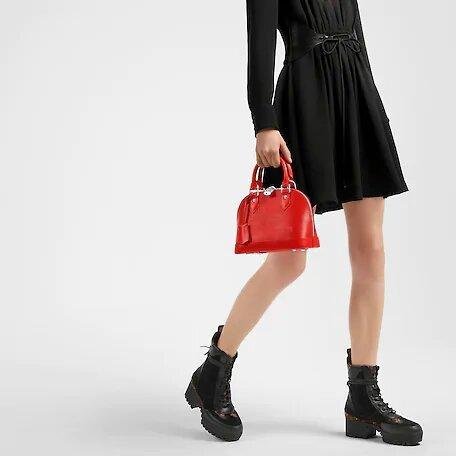 Louis Vuitton ALMA BB Coquelicot Red