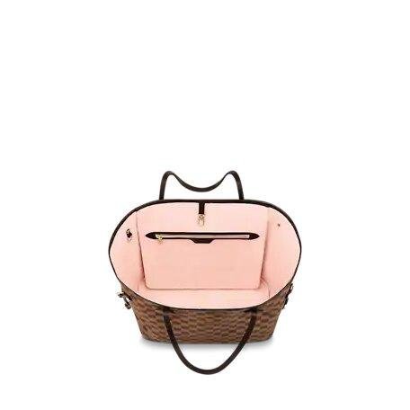 Louis Vuitton NEVERFULL MM Rose Ballerine Pink