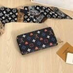 Louis Vuitton GAME ON ZIPPY WALLET Black