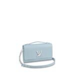 Louis Vuitton LOCKME CLUTCH Olympe Blue