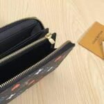Louis Vuitton GAME ON ZIPPY WALLET Black