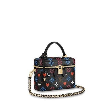 Louis Vuitton GAME ON VANITY PM Bag Black