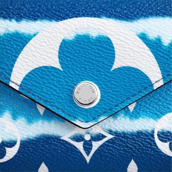 Louis Vuitton ESCALE VICTORINE WALLET Blue