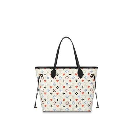 Louis Vuitton GAME ON NEVERFULL MM White