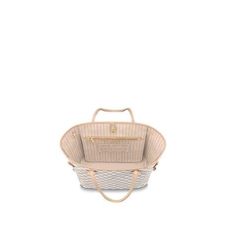 Louis Vuitton  NEVERFULL MM Bag Beige