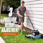 SENIX 18 in. Gas Push Lawn Mower, 144cc 4-Cycle with Side Discharge - Image 16