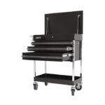 Homak Pro Series 34″ 3 Drawer Flip Top Service Cart