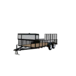 Carry-On Trailer 6-ft x 16-ft Treated Lumber Utility Trailer with Ramp Gate