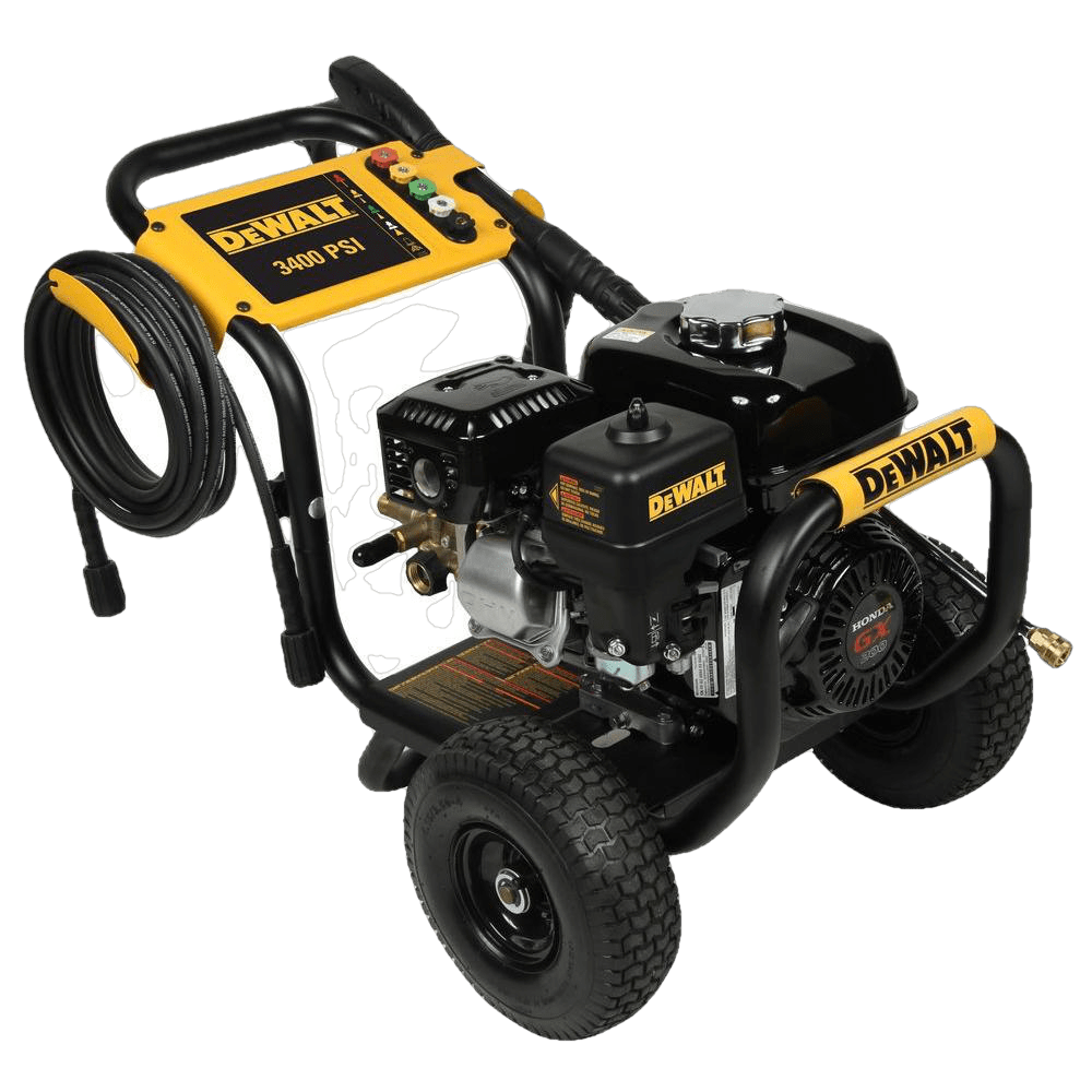 1-b868744f-203e-4ac0-999c-3f77046c3778-6011d59fd5934-6011d5a21c8b7.png Dewalt DXPW3425 Honda GX200 3400 PSI 2.5 GPM Gas Pressure Washer New - Image 1