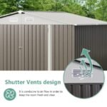 10 ft. W x 8 ft. D Storage Shed - Image 7