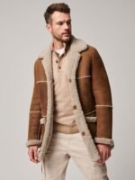 Maverick Sheepskin Rancher Coat - Image 9