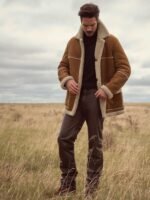 Maverick Sheepskin Rancher Coat - Image 3