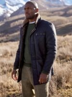 Hayes Quilted Sheepskin Coat - Image 8