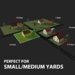 PowerSmart 21 in. Gas Push Lawn Mower, 144cc 2-in-1 Side Discharge - Image 7