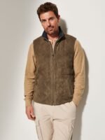 Cole Reversible Suede Leather Vest