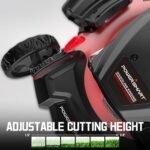 PowerSmart 21 in. Gas Push Lawn Mower, 144cc 2-in-1 Side Discharge - Image 4