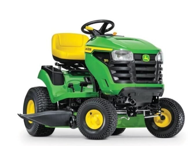 2024-11-16_22-20-18.jpg John Deere S100 42″ 17.5 HP Gas Hydrostatic Riding Lawn Tractor - Image 1
