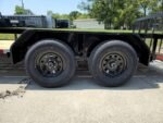 6'4" x 14 Utility Trailer Powder Coated Dovetail (2) 3500 Axles 7k GVWR - Image 7