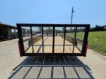 6’4″ x 14 Utility Trailer Powder Coated Dovetail (2) 3500 Axles 7k GVWR - Image 13