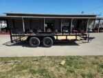 6'4" x 16 Utility Trailer Double Axle Dovetail With Gate Powder Coated (2) 3500lb Axles - Image 17