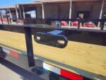 6'4" x 16 Utility Trailer Double Axle Dovetail With Gate Powder Coated (2) 3500lb Axles - Image 4