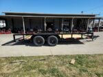 6'4" x 16 Utility Trailer Double Axle Dovetail With Gate Powder Coated (2) 3500lb Axles - Image 21