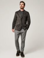 Mark Suede Leather Blazer - Image 4