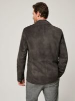 Mark Suede Leather Blazer - Image 3