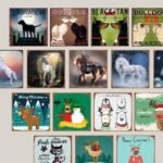 Decorative paintings on the wall