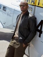 Rocco Leather Baseball Jacket - Image 4