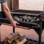 Premium Argentine/Santa Maria BBQ Grill with Wood Fire and Charcoal Grill - Image 9
