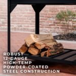 Premium Argentine/Santa Maria BBQ Grill with Wood Fire and Charcoal Grill - Image 2