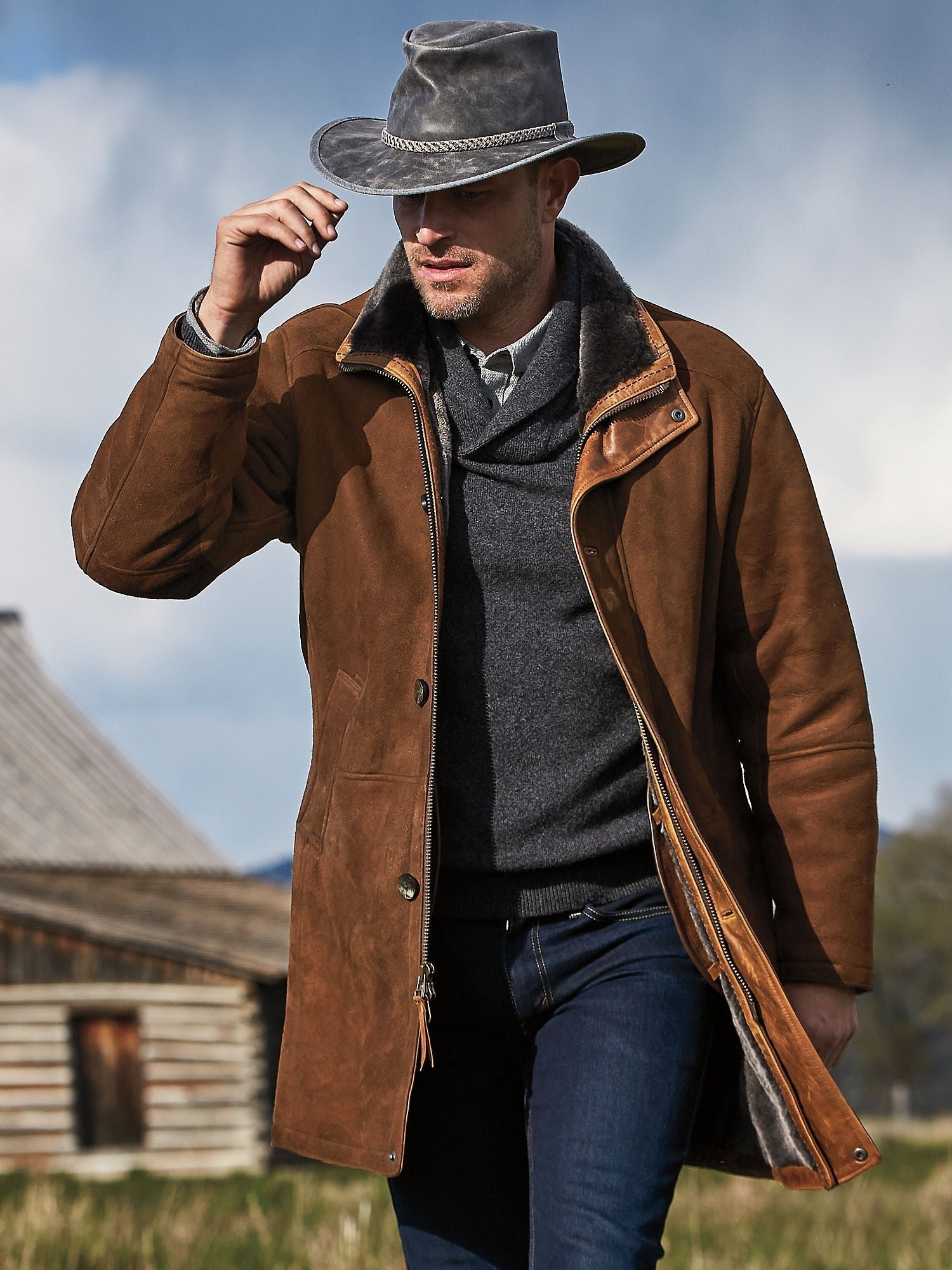 25422-cppc-av9014425-1.jpg McKinley Cappuccino Sheepskin Coat - Image 1