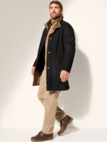 McKinley Black Sheepskin Coat - Image 6