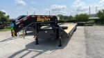 Big Tex 22GN 35' Tandem Dual Gooseneck Trailer with Mega Ramps – 35D5A-MRBK
