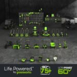 Greenworks 60V 25" Cordless Brushless Self-Propelled Mower + Two (2) 4.0Ah Batteries & Dual Port Charger - Image 15